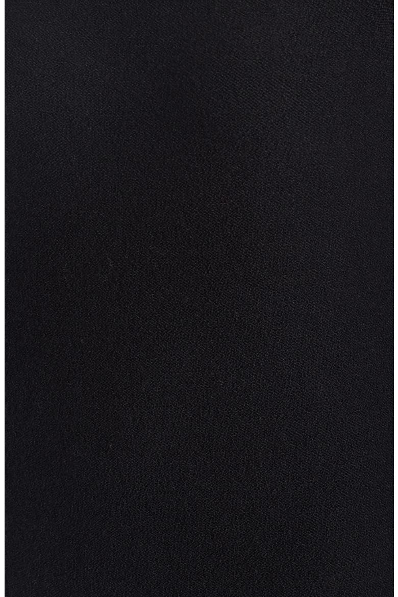 V-Back Sweater Dress, Alternate, color, BLACK