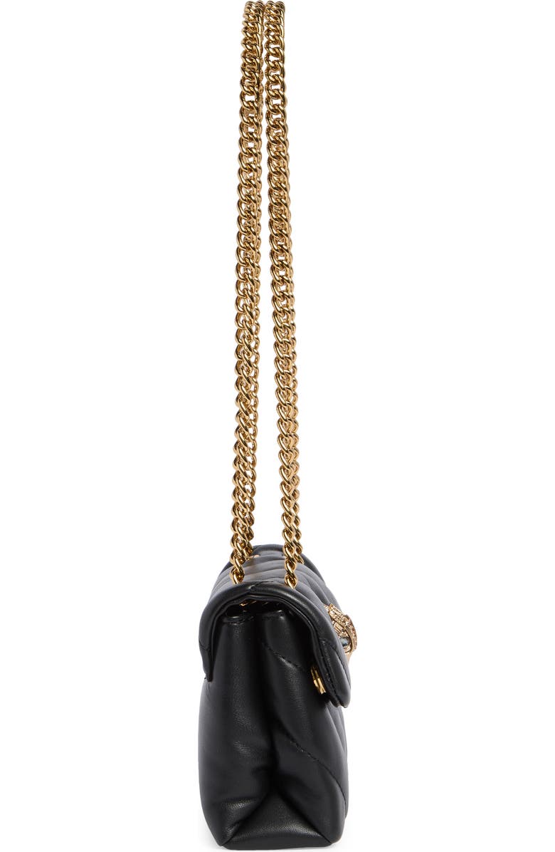 Kurt Geiger London Soho Mini Leather Bag, Alternate, color, Black