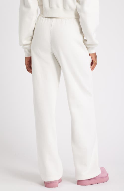 Bp. Wide Leg Fleece Pants In White