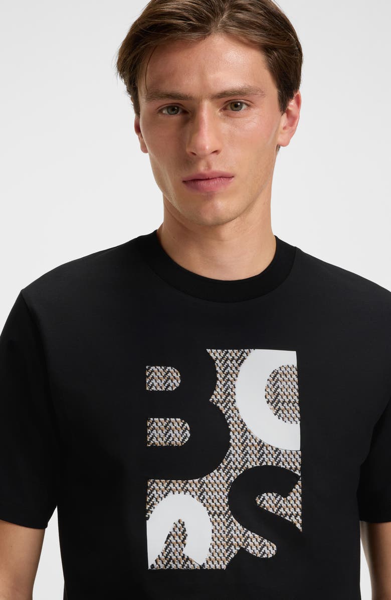 BOSS H-Thompson Graphic T-Shirt, Alternate, color, Black