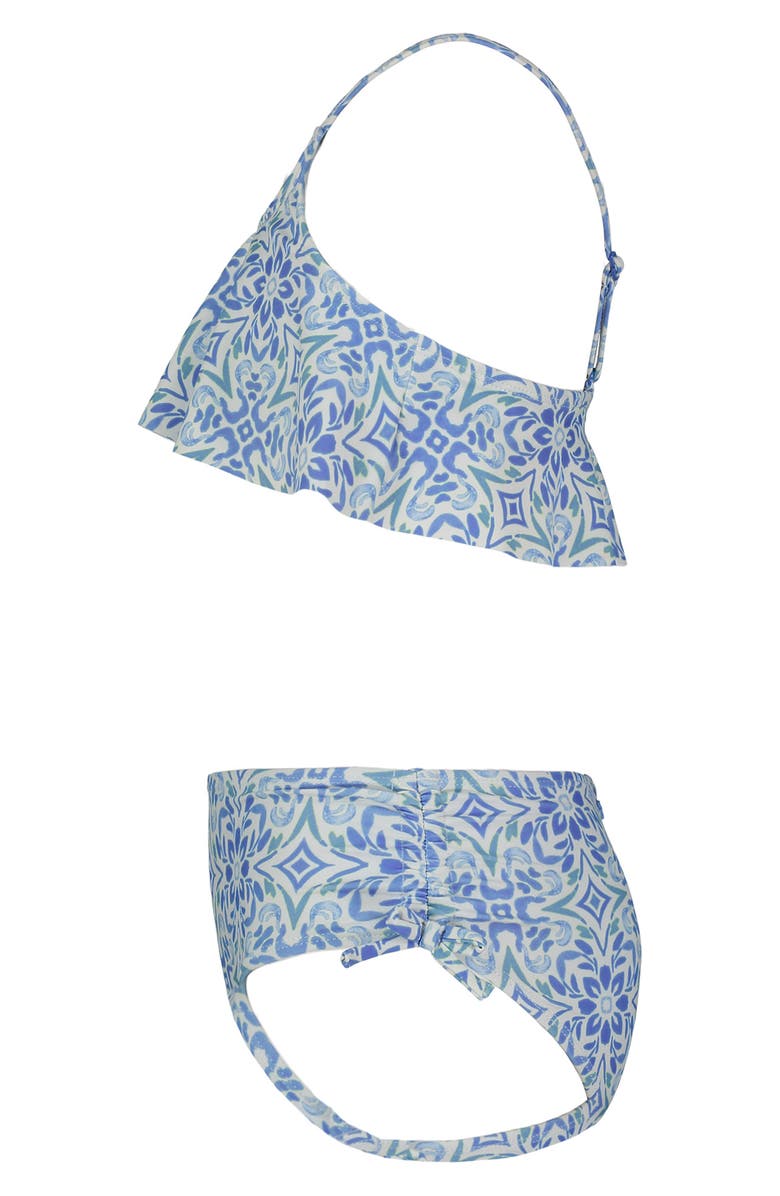 Roxy Kids' Fresco Tile Two-Piece Swimsuit, Alternate, color,