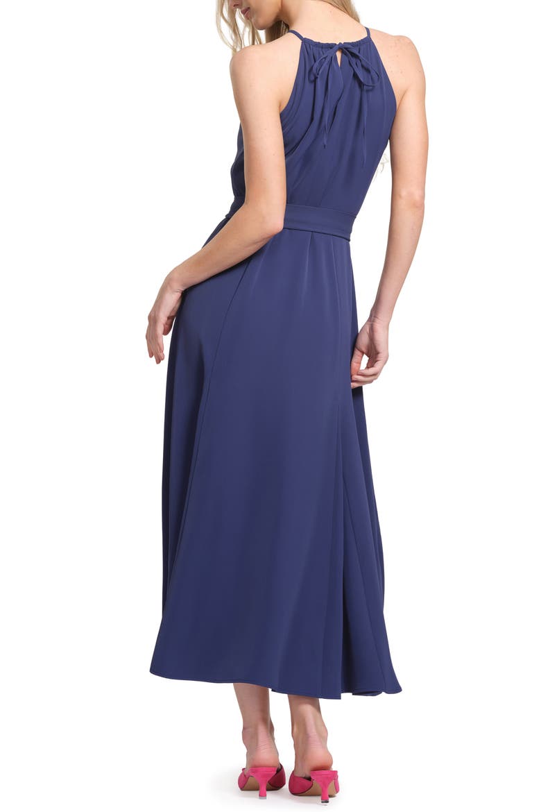 Sash Tie Dress, Alternate, color, NAVY