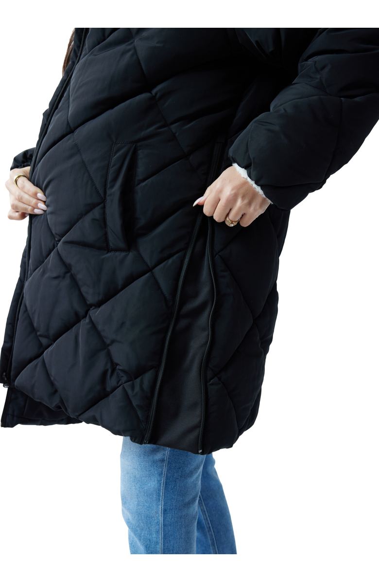 Ingrid & Isabel Maternity Longline Puffer, Alternate, color, 