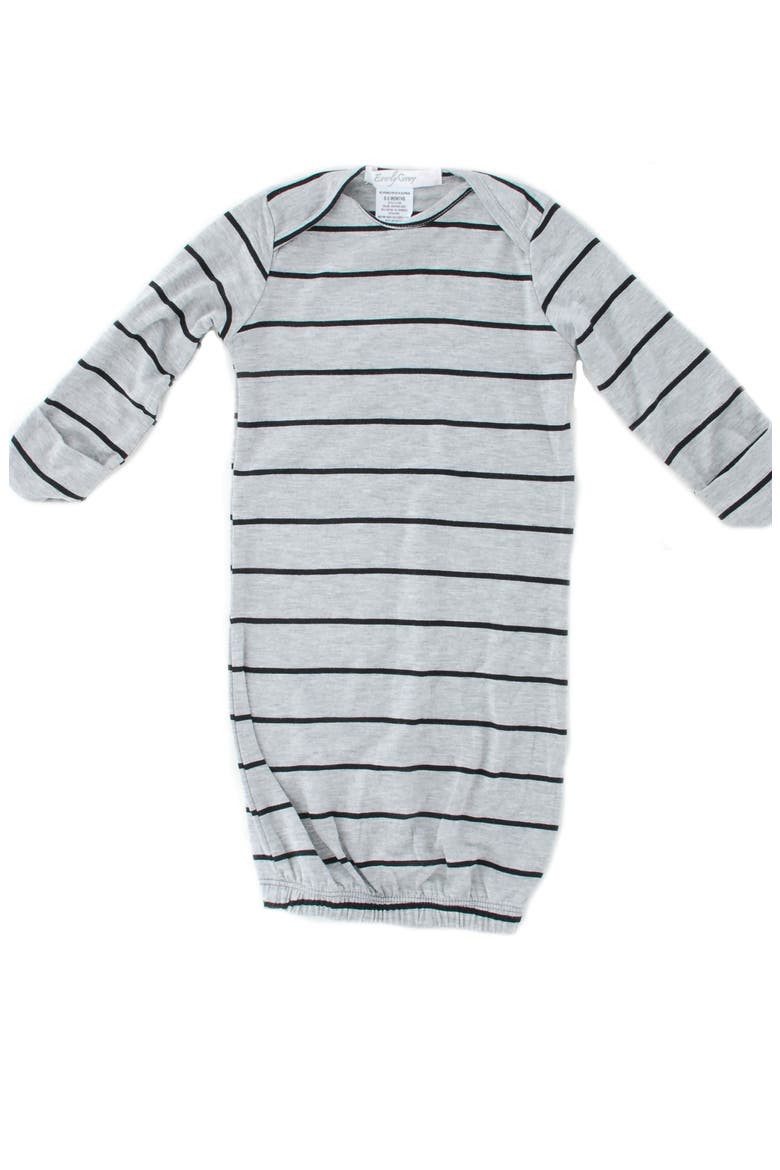 Analise During & After 5-Piece Maternity/Nursing Sleep Set, Alternate, color, HEATHER GREY