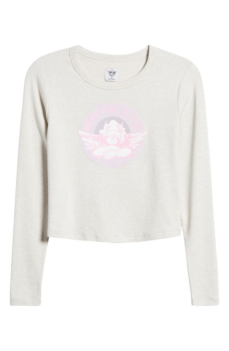 BOYS LIE Blindsided Long Sleeve Logo Graphic T-Shirt, Alternate, color,