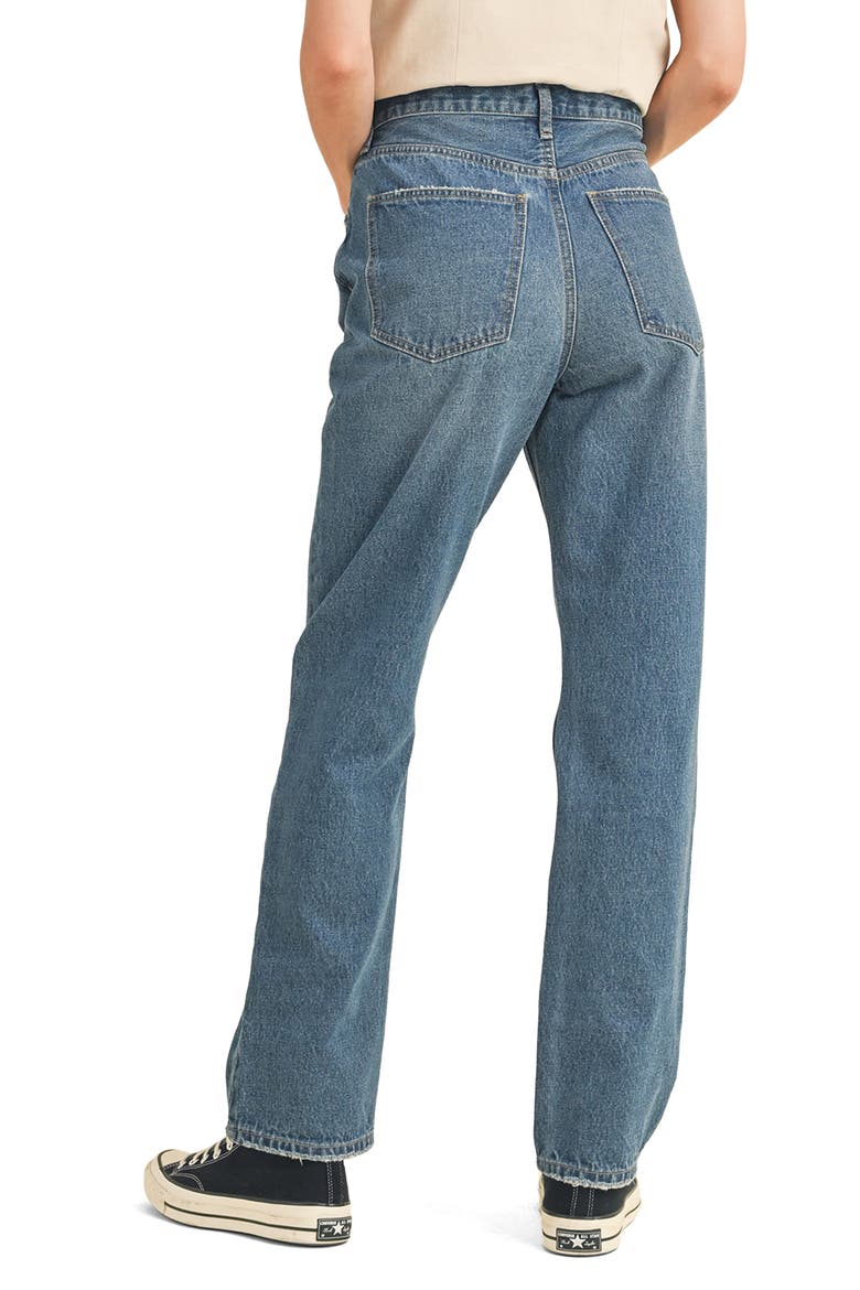 Straight Leg Jeans, Alternate, color, DENIM