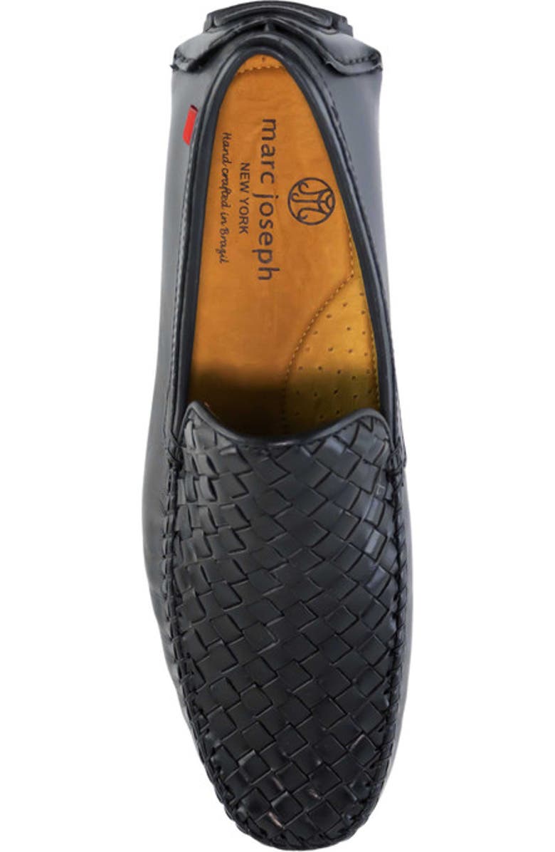 Marc Joseph New York Spring St Leather Venetian Weave Driver Loafer, Alternate, color,