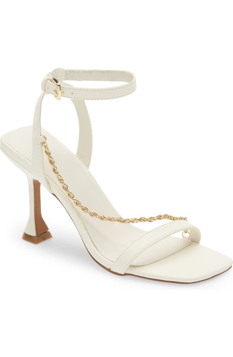 Open Edit Renata Chain Ankle Strap Sandal, Main, color,