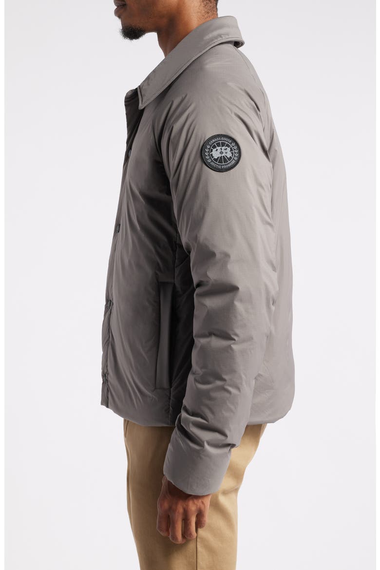 Lodge Packable Windproof 750 Fill Power Down Jacket, Alternate, color, COASTAL GREY-GRIS CTIER