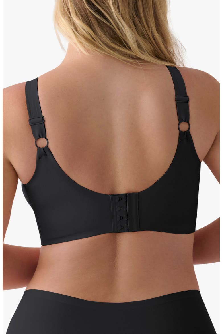 Busty Wireless Bra, Alternate, color, BLACK