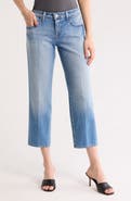 L'AGENCE Blaine Mid Rise Crop Stovepipe Jeans