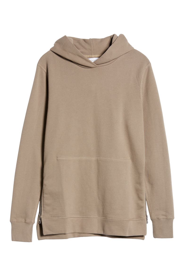 Villain Slim Fit Fleece Hoodie, Alternate, color, DUST