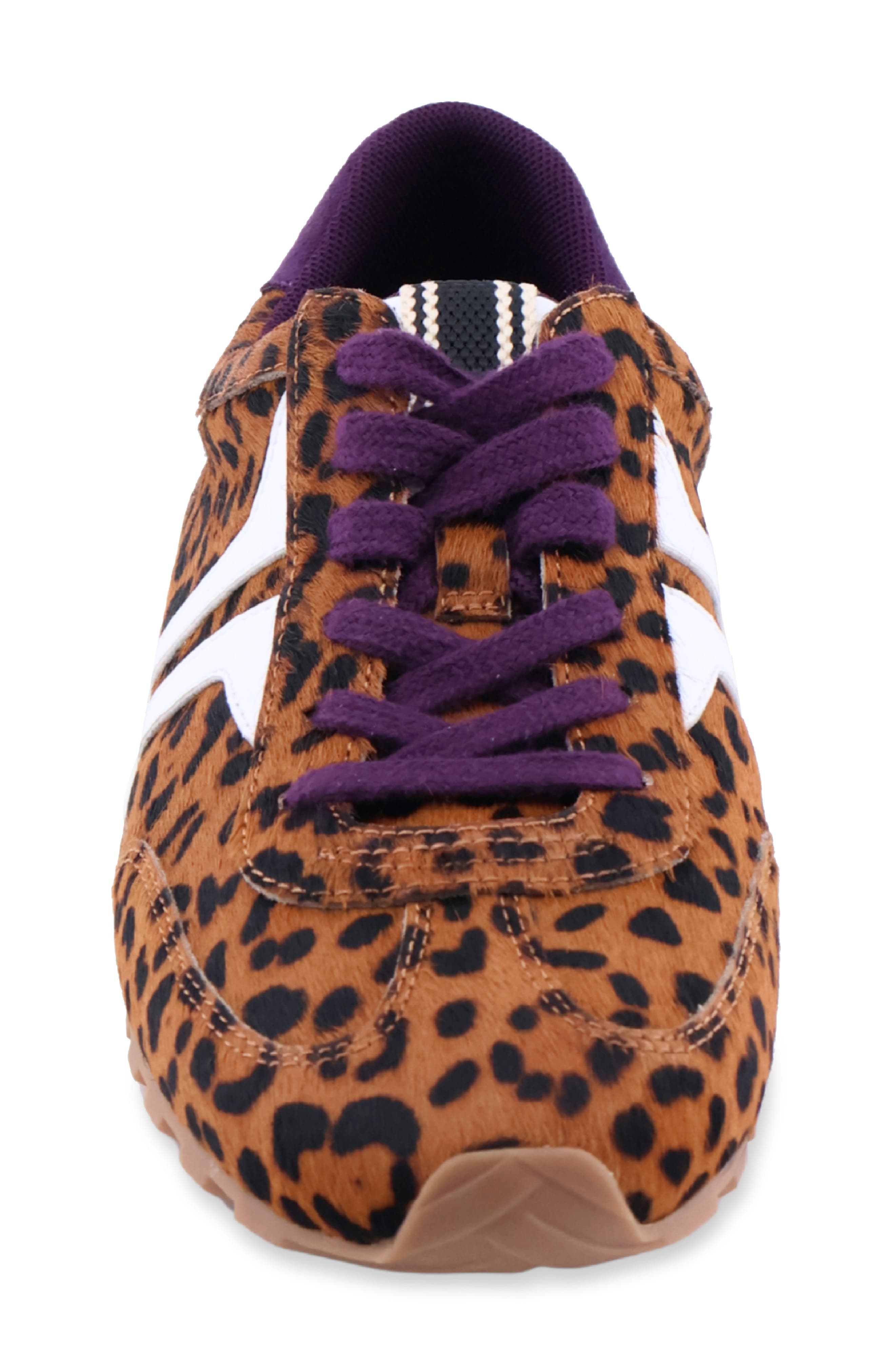 Sarah Sneaker, Alternate, color, LEOPARD HAIR