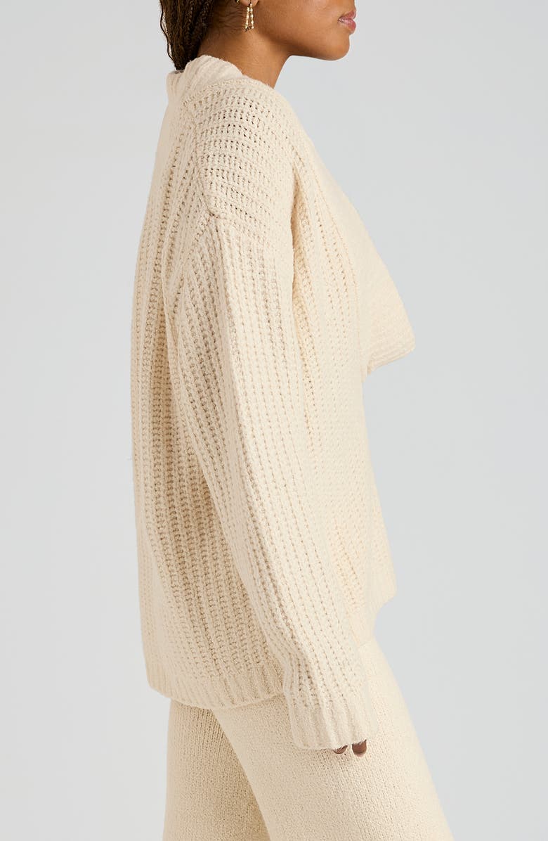 Florence by Mills Open Back Reversible Sweater, Alternate, color, Whitecap Grey