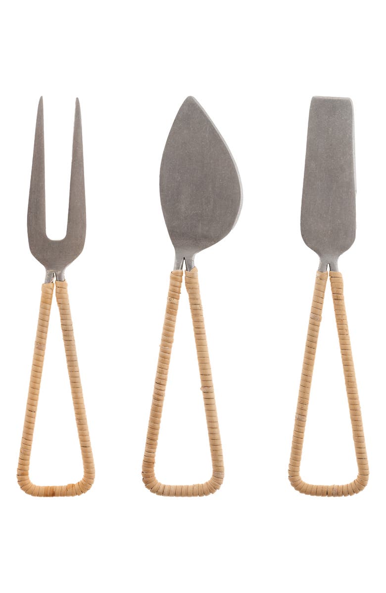 KARMA GIFTS Catalina Wrapped Handle Cheese Knife Set, Main, color, 