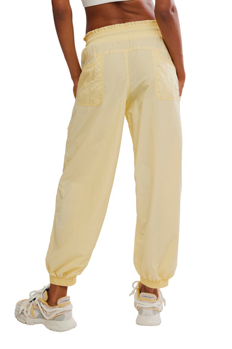 FP Movement Rogue Paperbag Track Pants, Alternate, color, SUNLIT YELLOW