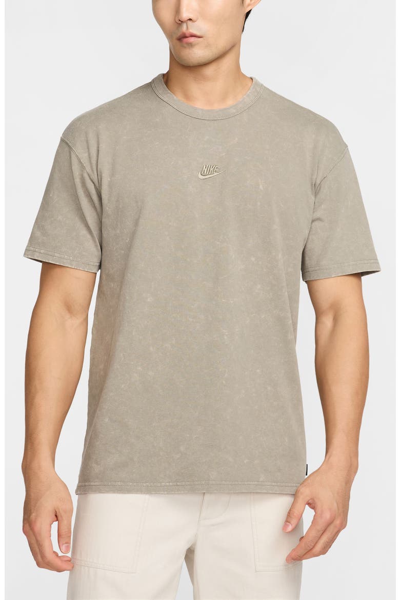 Sportswear Max90 Logo Embroidered T-Shirt, Main, color, LIGHT ARMY