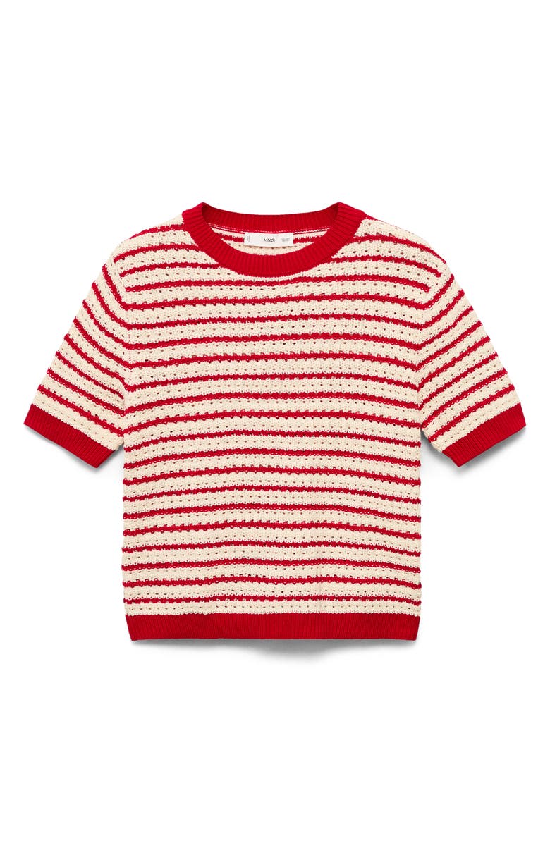 MANGO Mimoi Cotton Open Stitch Sweater, Alternate, color, 