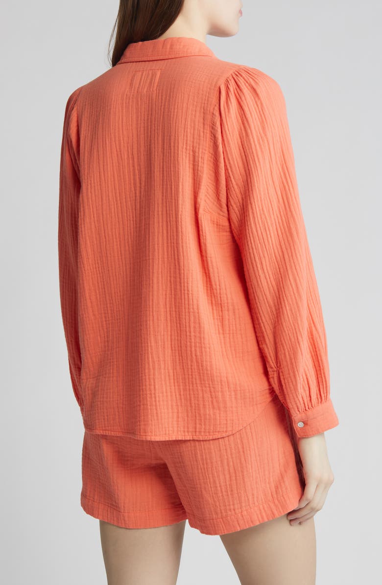 Rails Lo Organic Cotton Gauze Button-Up Shirt, Alternate, color,