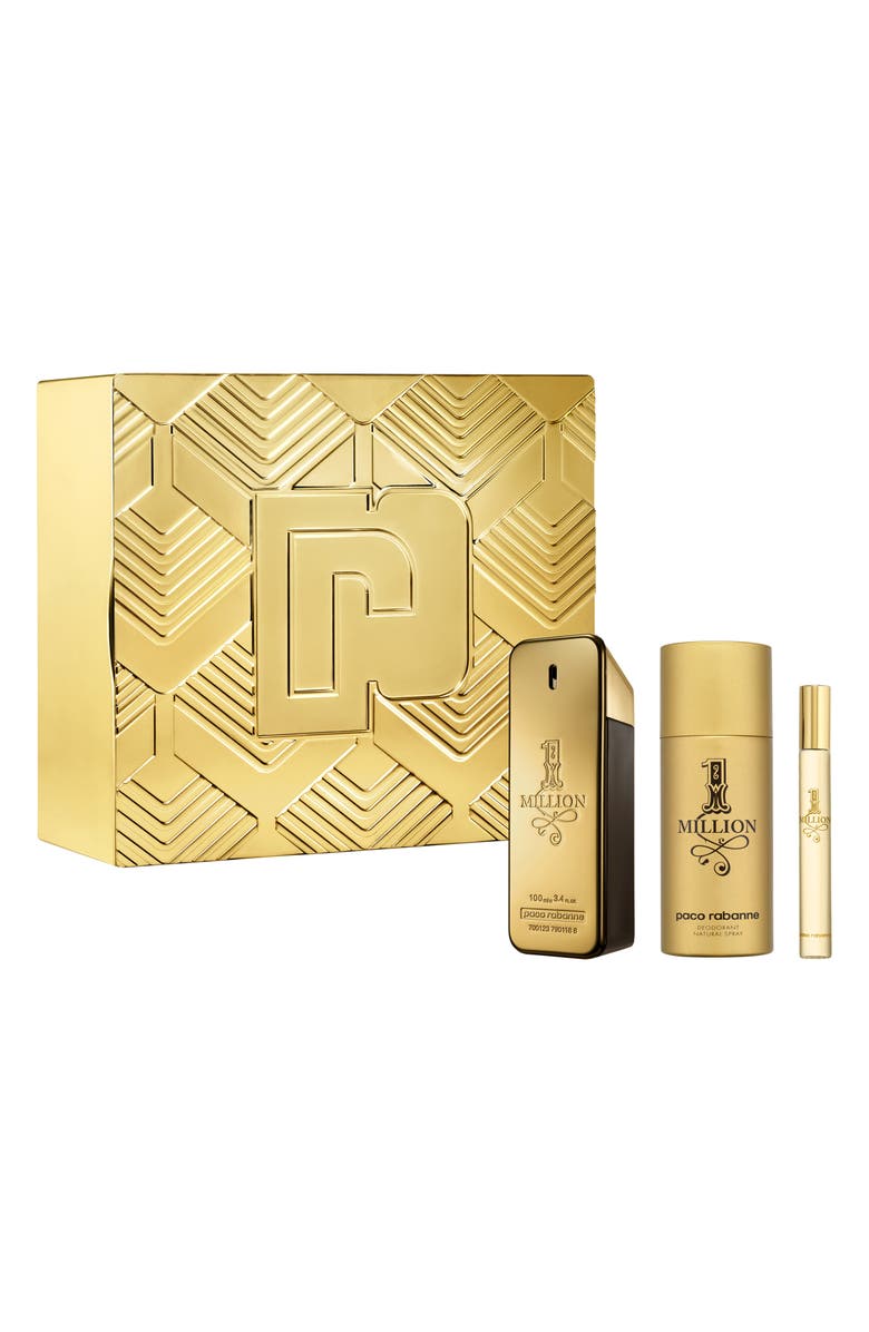 Rabanne 1 Million Eau de Toilette Set USD $165 Value, Main, color, 