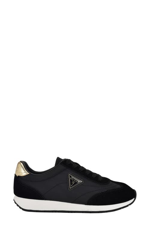 Guess Joggin Low Top Sneaker In Black