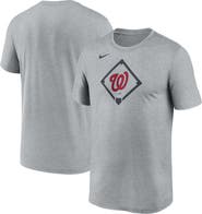 Nike Men's Nike Heather Gray Washington Nationals Icon Legend Performance T-Shirt