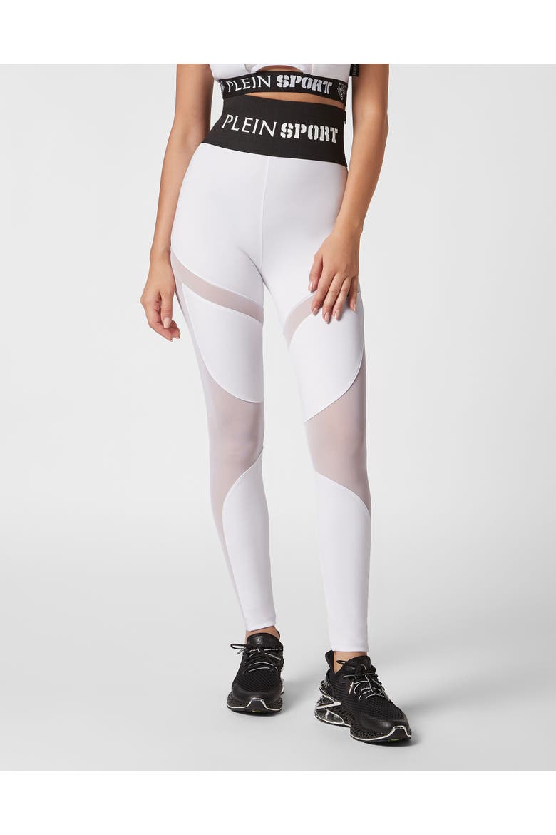 Sport Leggings Multicut Women, Main, color, white