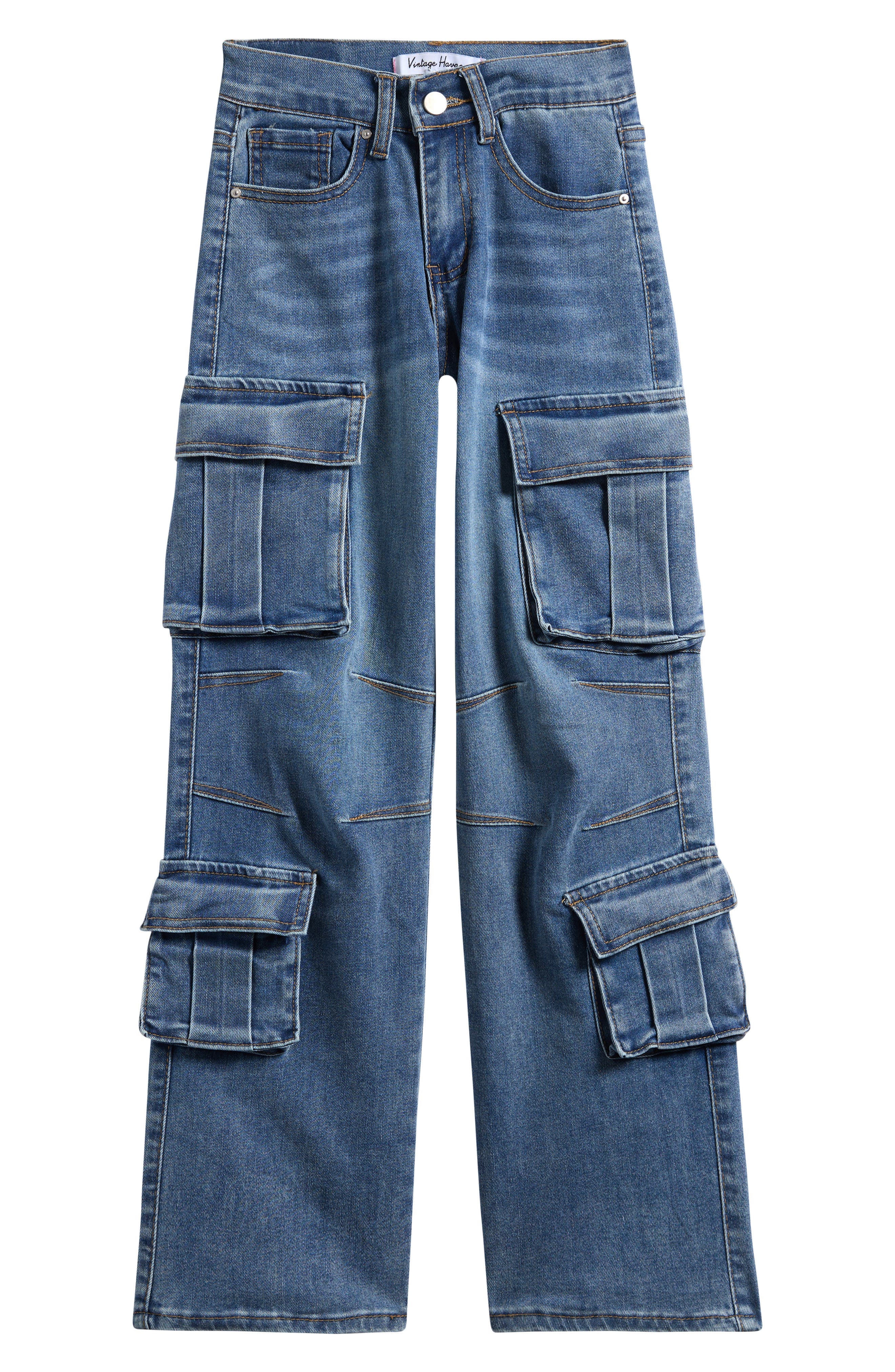 Vintage Havana Kids' Cargo Jeans