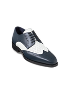 Paul Fredrick Leather Wing Tip Derby Shoes