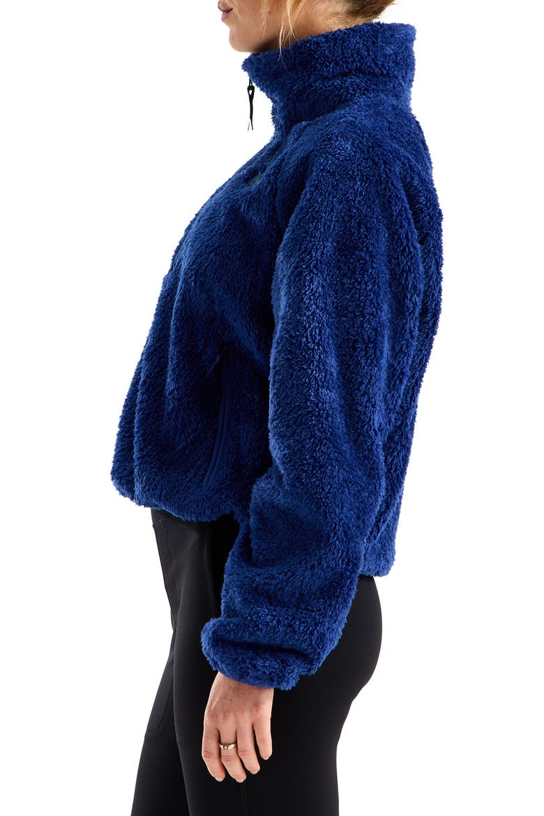 Osito Evolve Quarter Zip Fleece Jacket, Alternate, color, BOLD BLUE