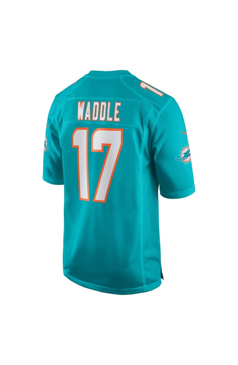Nike Youth Nike Jaylen Waddle Aqua Miami Dolphins Game Jersey, Alternate, color, Aqua