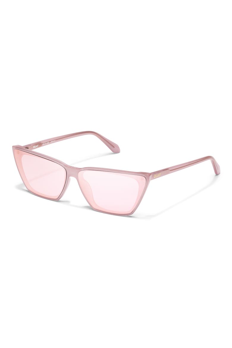 Bad Habit 65mm Cat Eye Sunglasses, Alternate, color, PALE PINK/ DIGI PINK