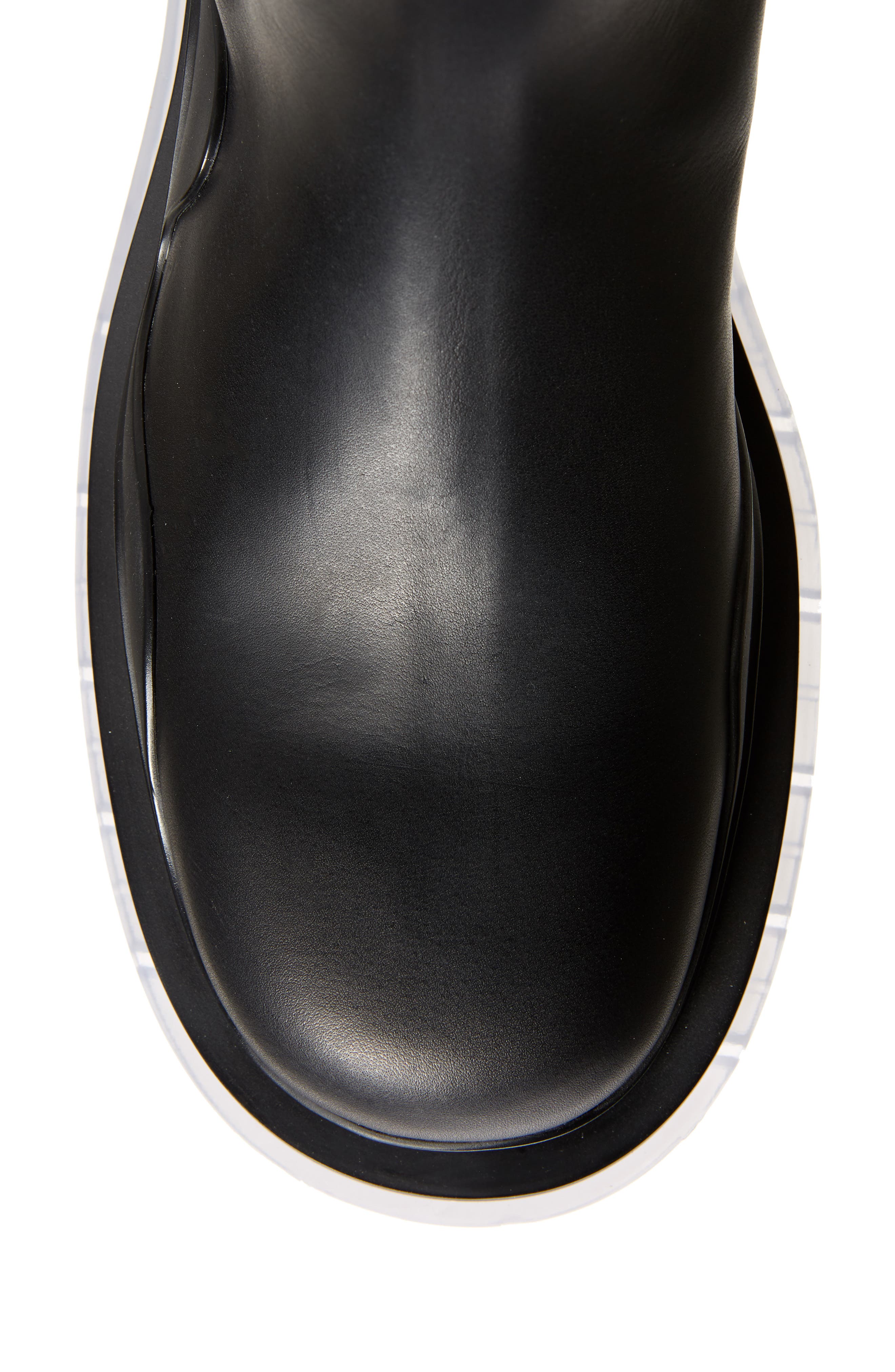 Bottega Veneta Clear Sole Chelsea Boot, Alternate, color, 
