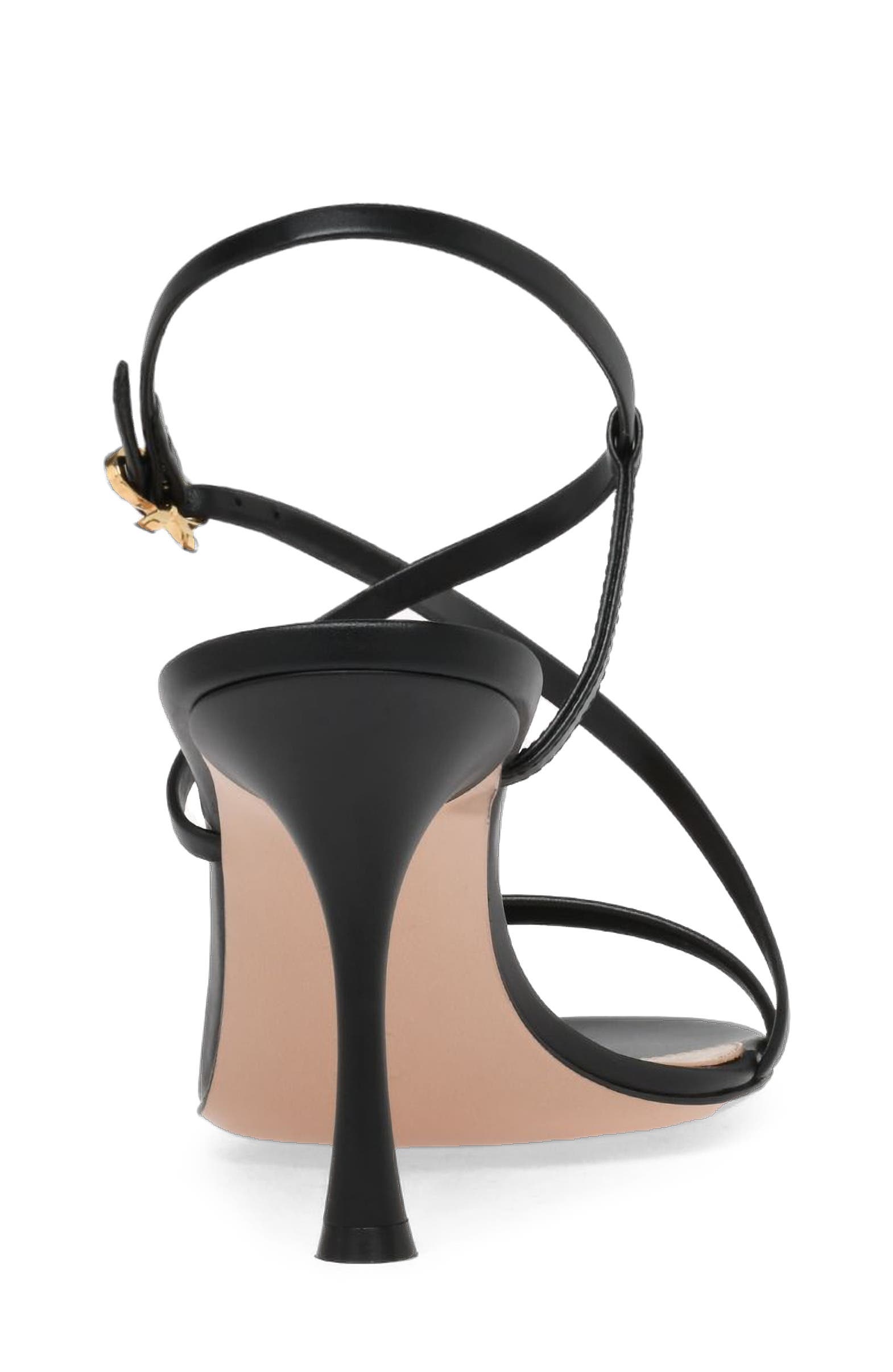Gianvito Rossi Ascent Sandal, Alternate, color, Black Calf