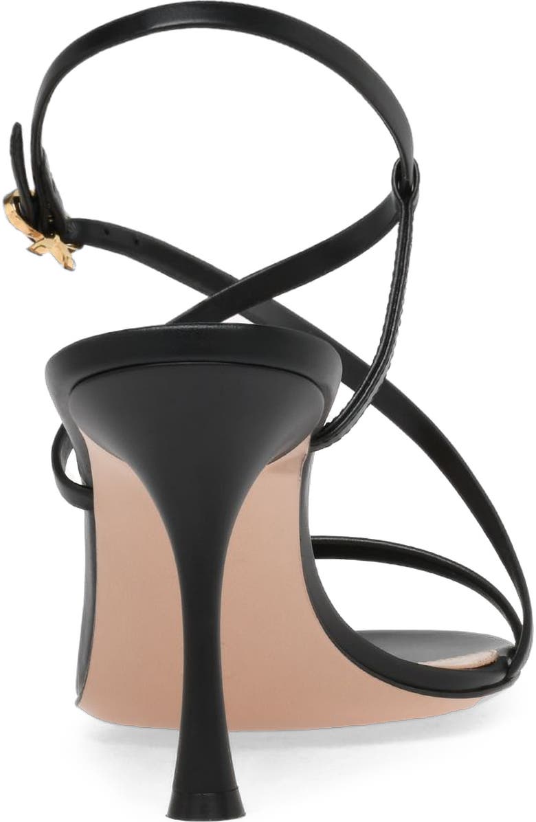 Gianvito Rossi Ascent Sandal, Alternate, color, Black Calf