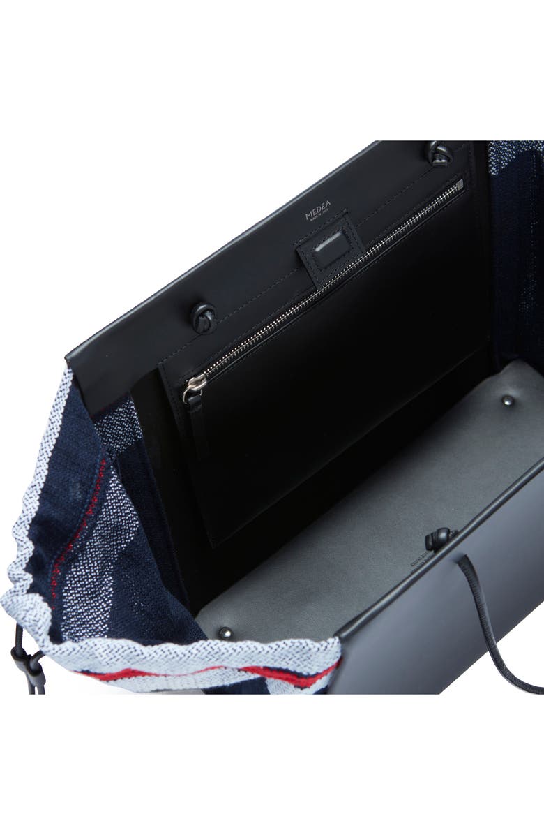 Medea Collapsed Venti Stripes Tote, Alternate, color,