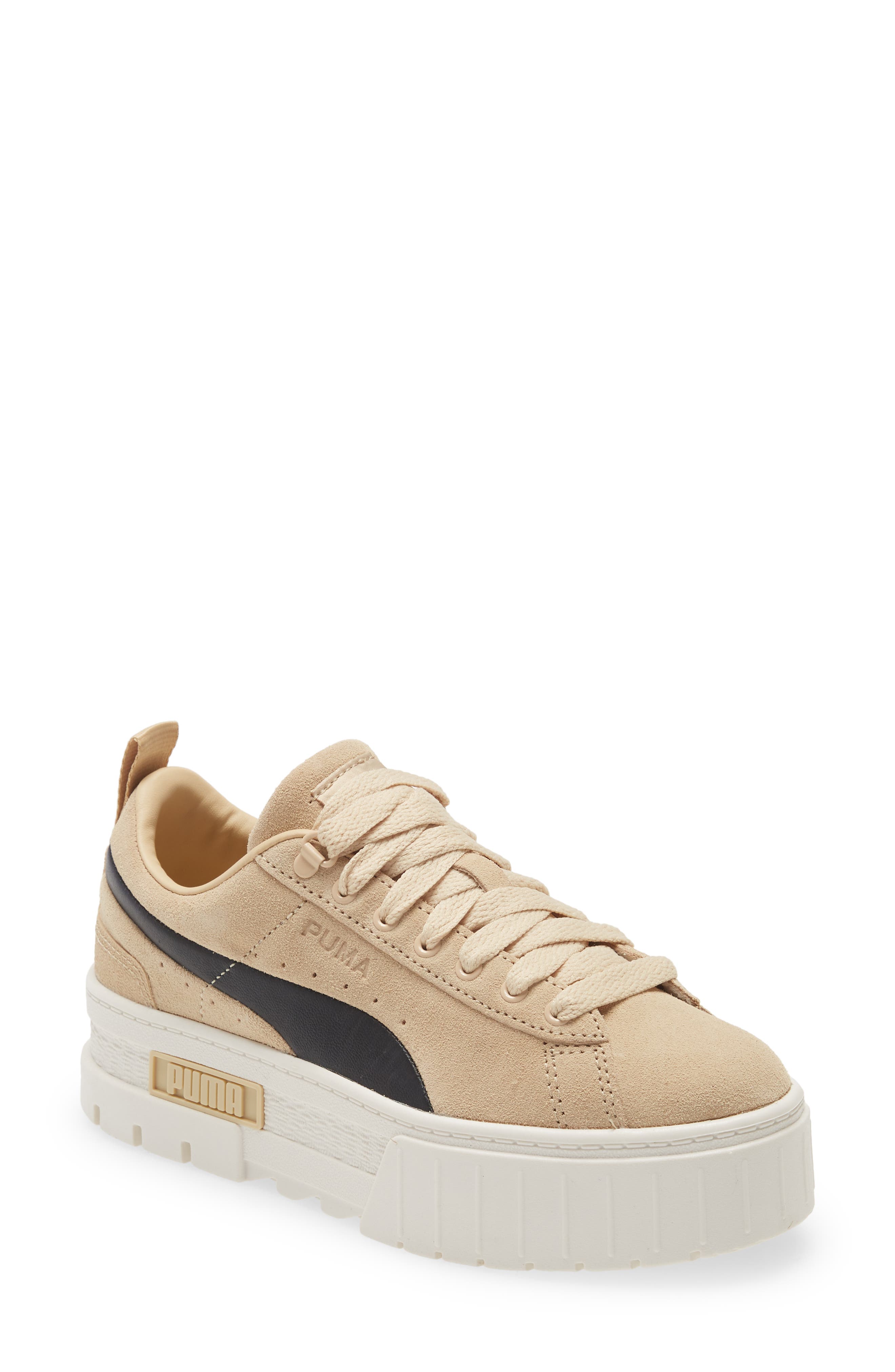Mayze Infuse Platform Sneaker, Main, color, PEBBLE