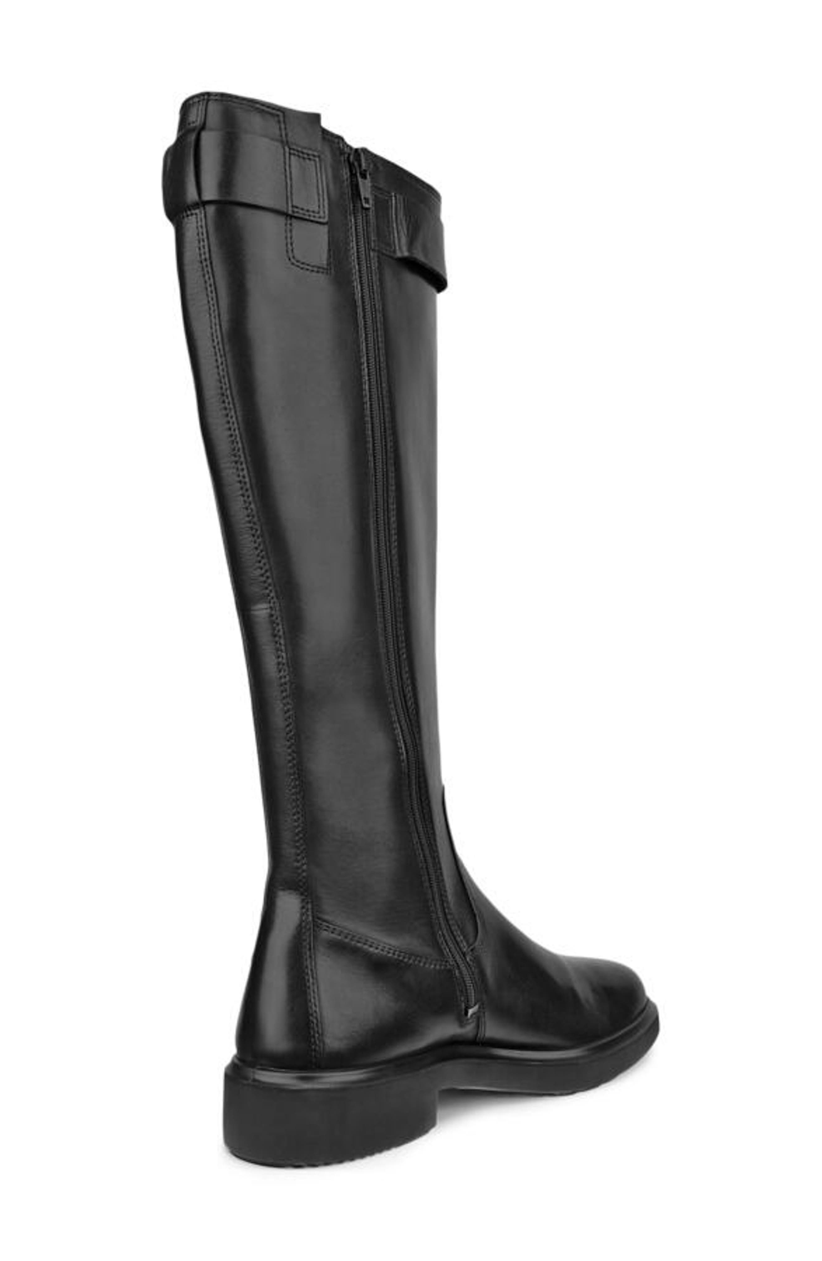 ECCO Metropole Amsterdam Knee High Boot, Alternate, color, Black