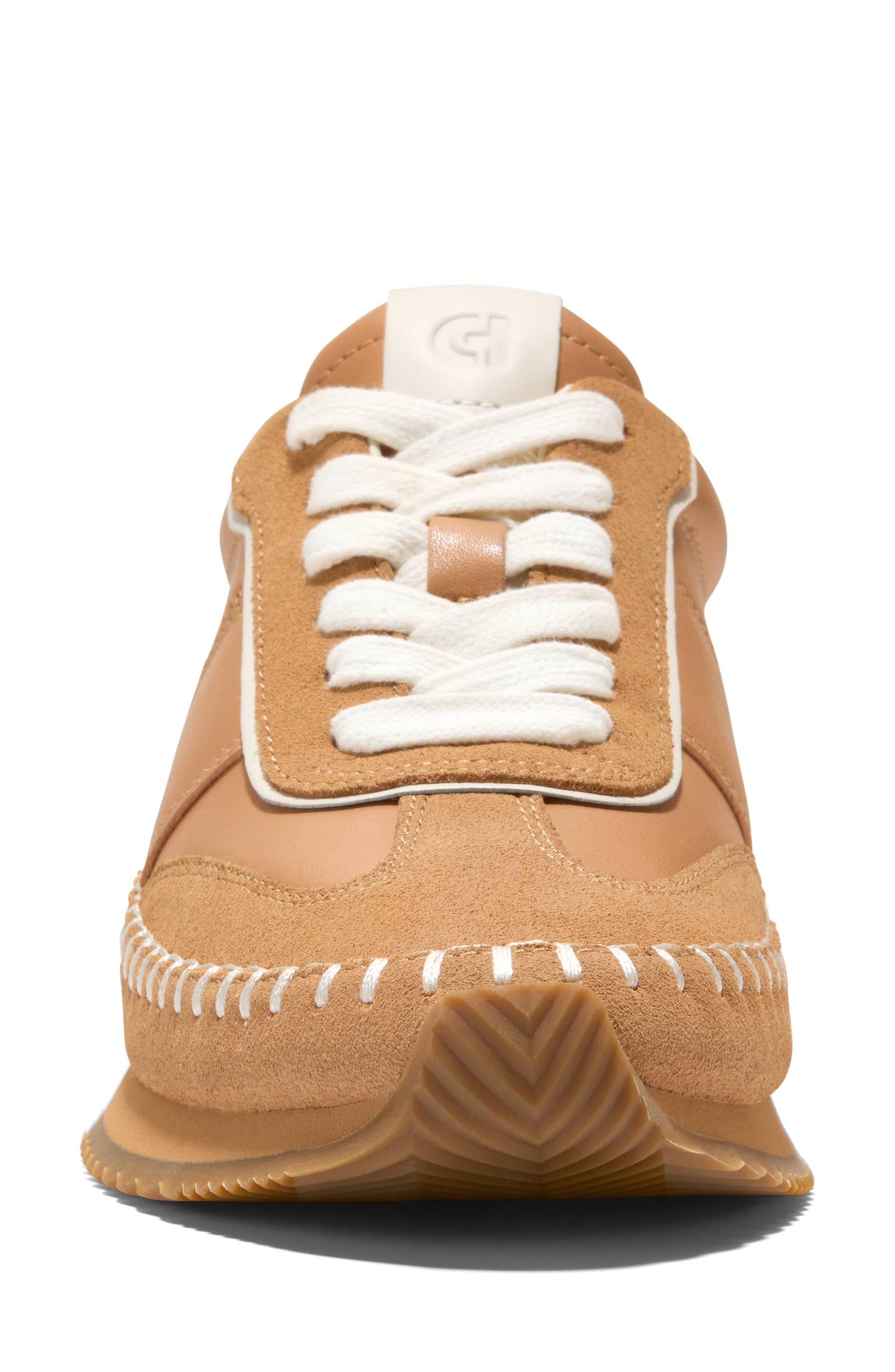 Cole Haan GrandPro Premier Sneaker, Alternate, color, Biscuit/ Suede/ Ivory