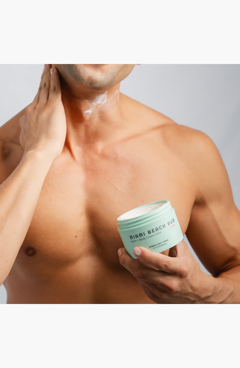 Miami Beach Bum Bum + Body Mint Cream, Alternate, color, NO COLOR