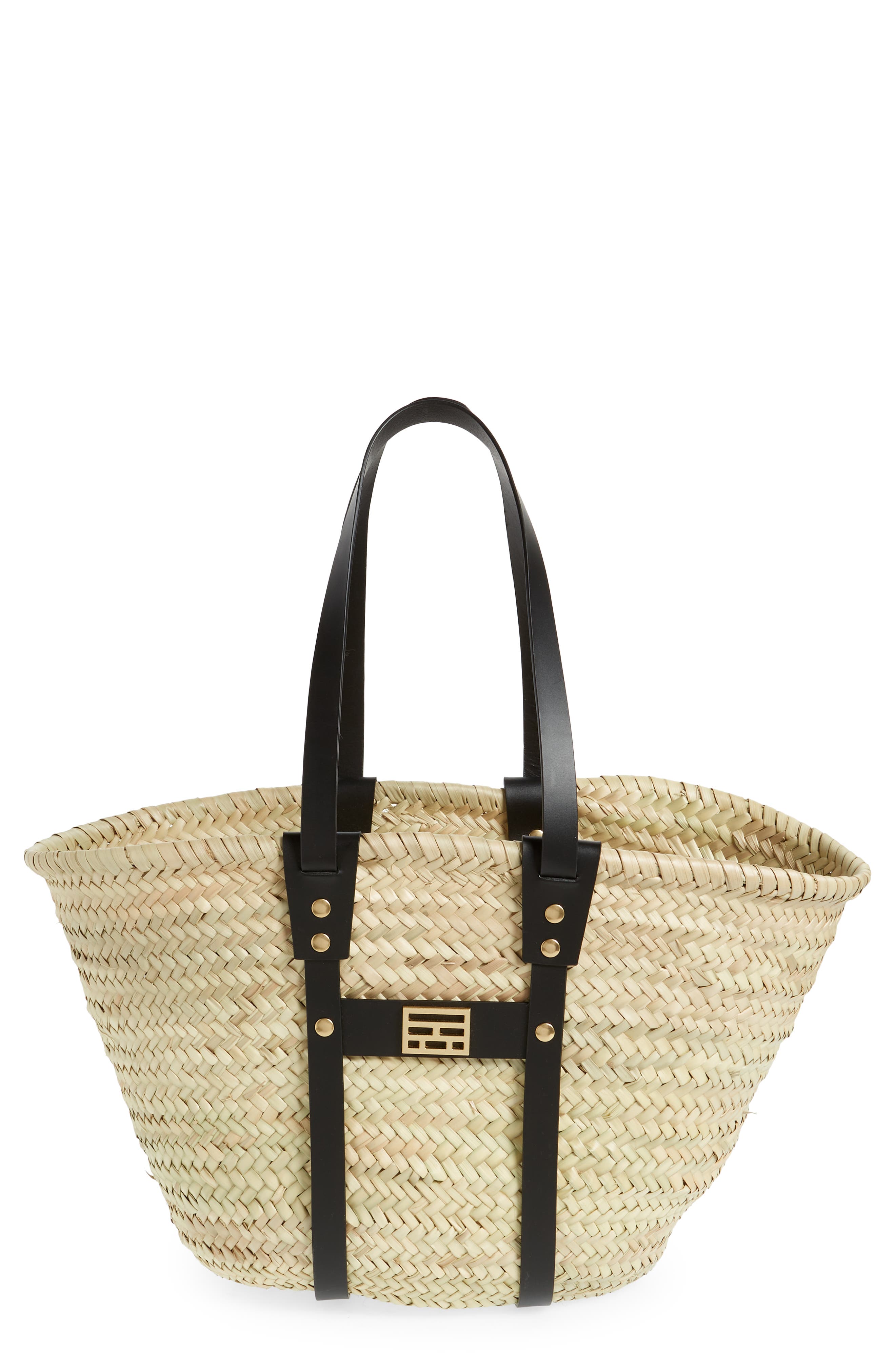 FRAME Straw Tote, Main, color, 