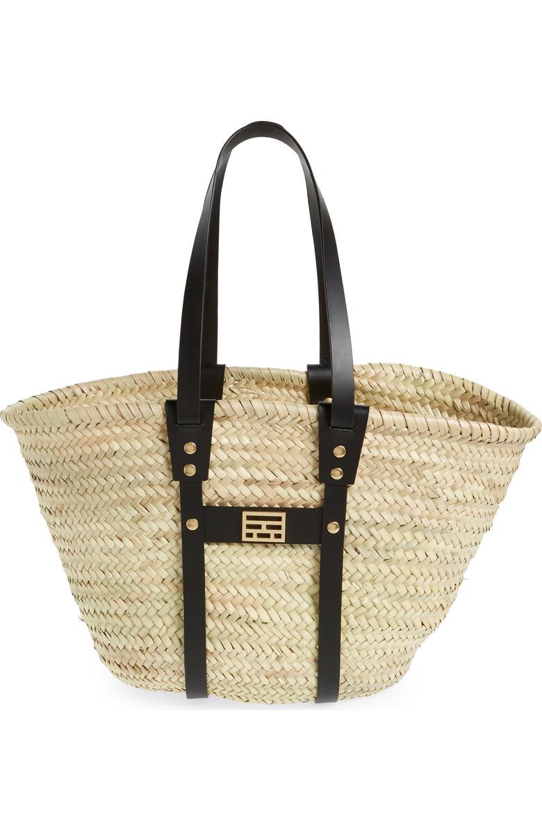 FRAME Straw Tote, Main, color,