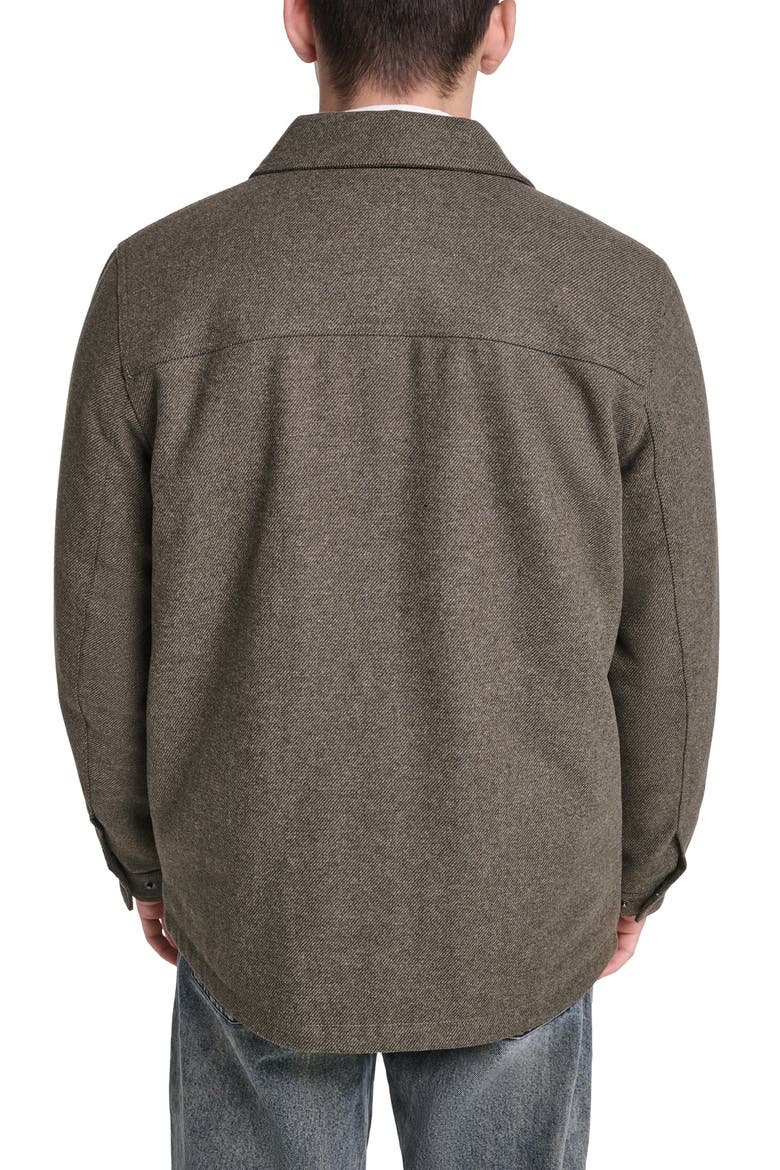 Zip Front Shacket, Alternate, color, OLIVE