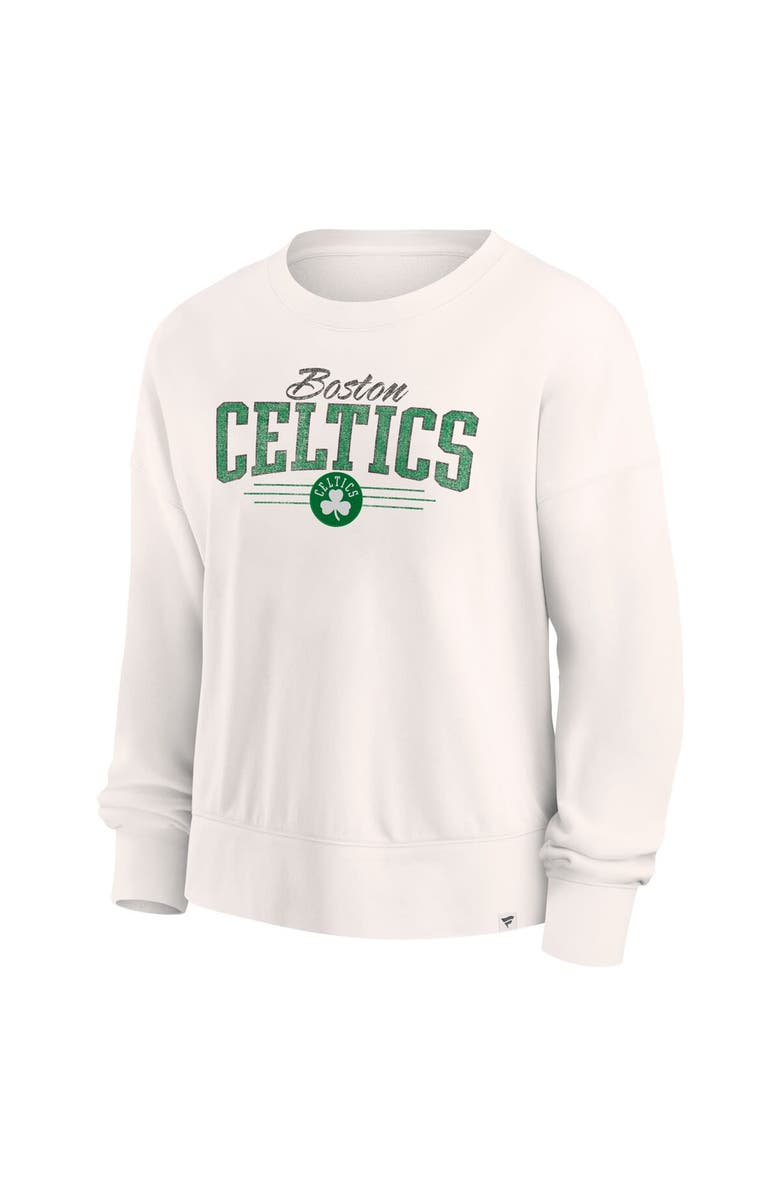 FANATICS Women's Fanatics Branded Cream Boston Celtics Close the Game Pullover Sweatshirt, Alternate, color, 