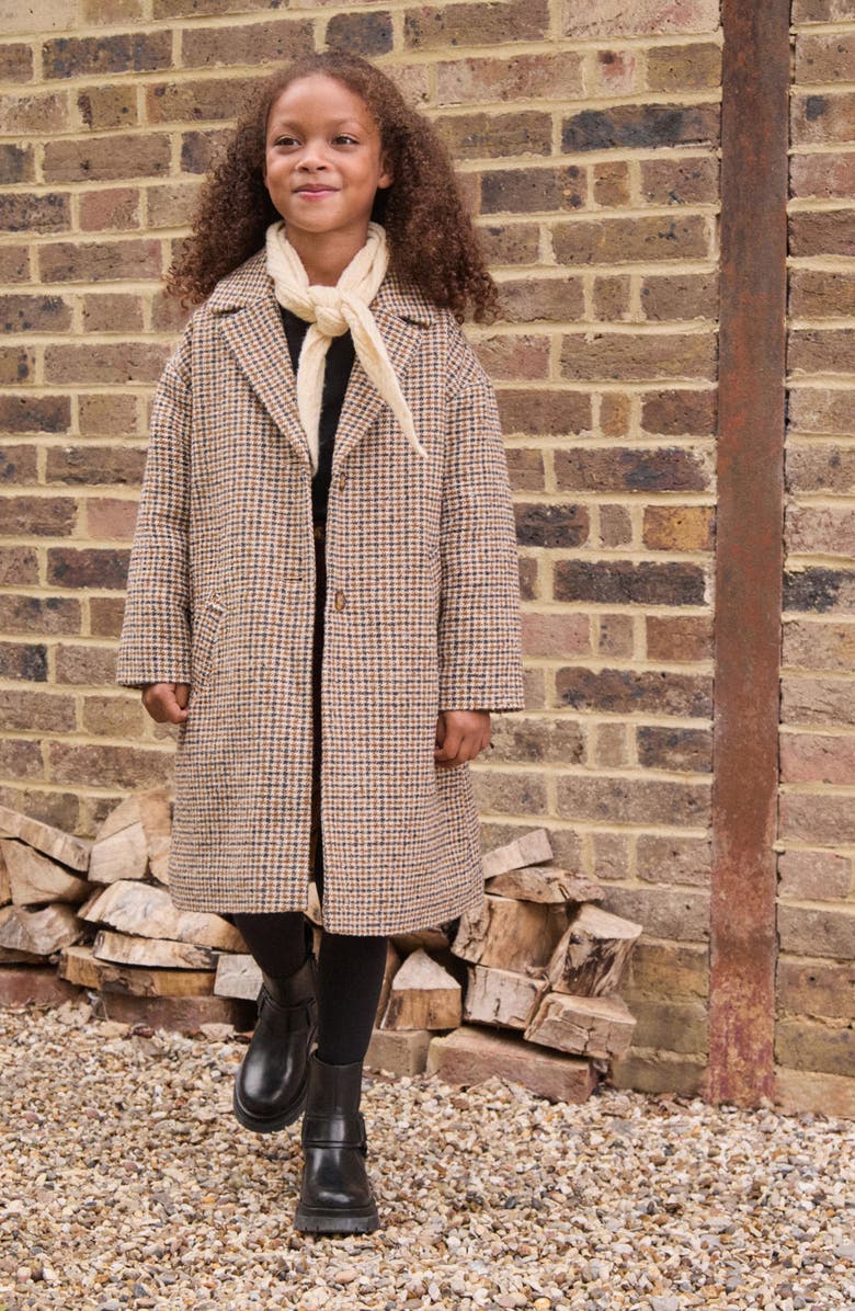 NEXT Kids' Houndstooth Coat, Alternate, color, Check
