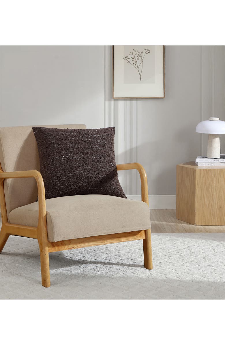 VCNY HOME Jude Accent Pillow, Alternate, color, Chestnut