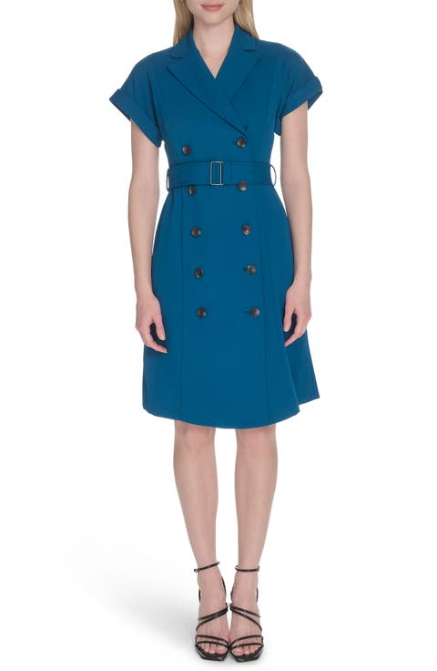 Double Breasted Sheath Dress