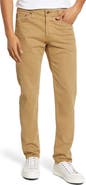 AG Tellis Sueded Stretch Sateen Slim Leg Pants (Nordstrom Exclusive)