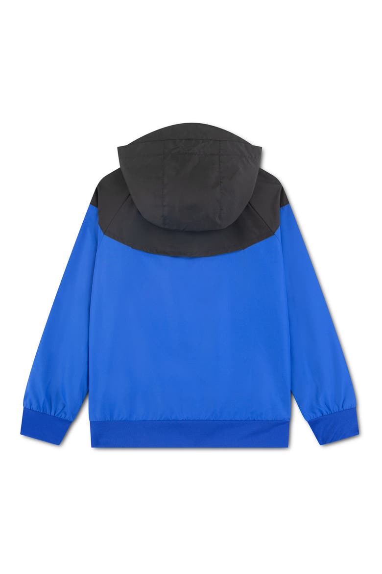 Kids' Windrunner Water Resistant Hooded Jacket, Alternate, color, GAME ROYAL