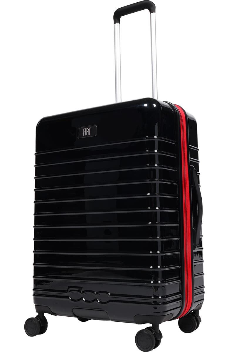 FUL / FIAT 26.5" Expandable Hardside Spinner Luggage, Main, color, Black